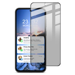 IMAK adatvédelmi edzett üveg Samsung Galaxy S23 FE készülékhez