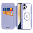 Dux Ducis Telefontok a iPhone 16, Skin X Pro, MagSafe, lila
