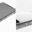 IMAK Telefontok a Xiaomi 12T, Dropproof, átlátszó / fekete
