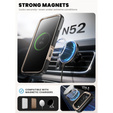 Supcase tok iPhone 17 Pro Max készülékhez, IBLSN Ares Fip Magsafe, sivatagi arany