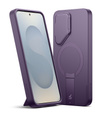 Tok Samsung Galaxy S25 készülékhez, Suritch Shockproof, MagSafe, lila