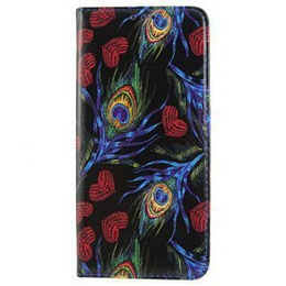 Pattintható tok a Xiaomi Mi 9 SE, Wallet, Peacock