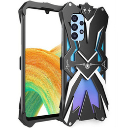 Páncélozott tok Samsung Galaxy A33 5G, Aluminum Alloy, fekete