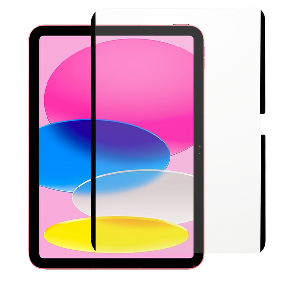 PVC papírérzetű védőfólia iPad 11" 2025 A16 (11 gen.) / iPad 10.9" 2022 (10 gen.) készülékhez, átlátszó
