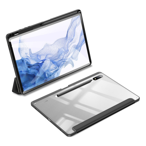 Tok Samsung Galaxy Tab S9+, Dux Ducis TOBY, fekete
