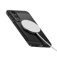 Spigen tok Samsung Galaxy S25 Edge készülékhez, Tough Armor Mag Mag MagSafe, fekete + 9H edzett üveg