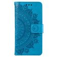 Pattintható tok a Realme 12 Pro 5G / 12 Pro+ 5G, Mandala, kék