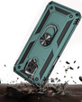 Páncélozott telefontok a Xiaomi Redmi Note 9S / 9 Pro, Nox Case Ring, zöld