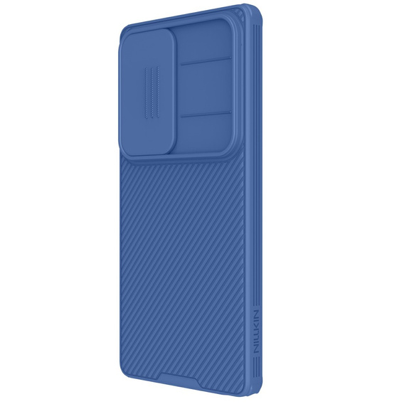 Tok Samsung Galaxy S25 Ultra, páncélozott Nillkin, CamShield Pro, kék