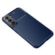 Telefontok a Samsung Galaxy S22+ Plus 5G, Carbon Gel, sötétkék