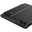 Billentyűzet tok iPad Pro 12.9" 2022/2021/2020 (6./5./4. generáció), NILLKIN Bumper Pen Slot, fekete