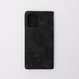 Telefontok a Motorola Moto G73, ERBORD Vintage, pénztárca patenttal, fekete