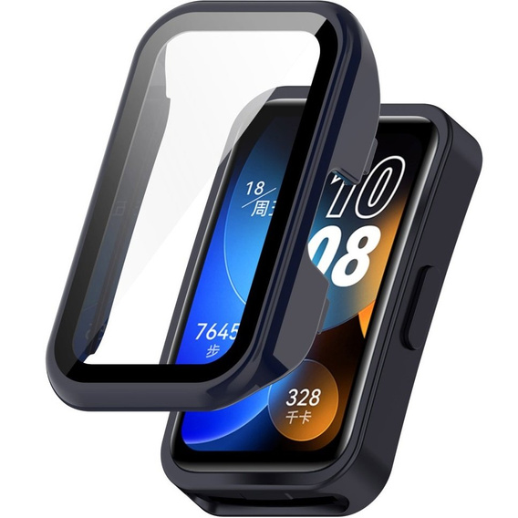 2w1 Etui + Szkło do Huawei Honor Band 6 / 7, Różowe