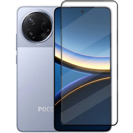 3D edzett üveg Xiaomi Poco F7 Pro készülékhez, fekete keret