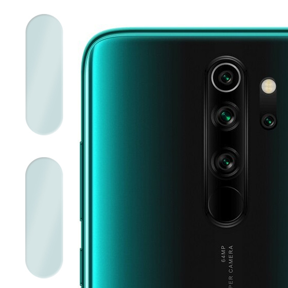 2x ERBORD edzett üveg a kamera számára, hogy Xiaomi Redmi Note 8 Pro