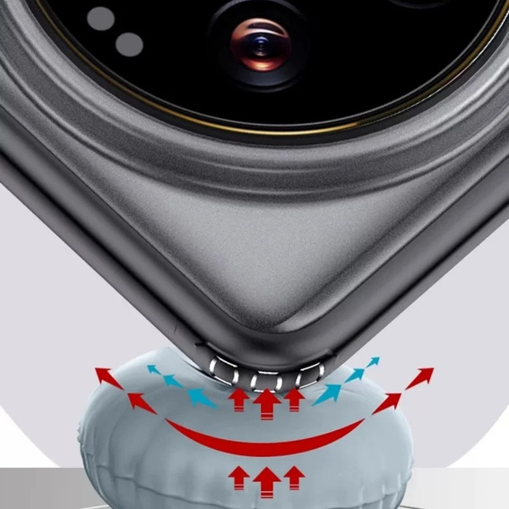 Fusion Hybrid tok MagSafe mágneses gyűrűvel a Xiaomi 13 Ultra számára