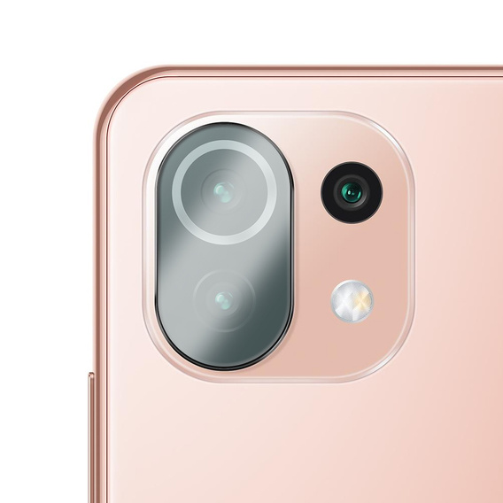 2x ERBORD edzett üveg a kamera számára, hogy Xiaomi Mi 11 Lite / Mi 11 Lite 5G