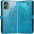 Pattintható tok a Motorola Moto G85, Mandala, kék