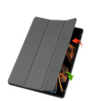 Tok Samsung Galaxy Tab S10 Ultra, Smartcase tolltartóval, szürke