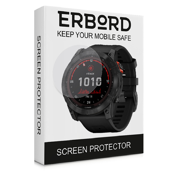 3x ERBORD hidrogél fólia Garmin Fenix 7