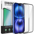 2x kerámia ERBORD hibrid üveg a iPhone 16