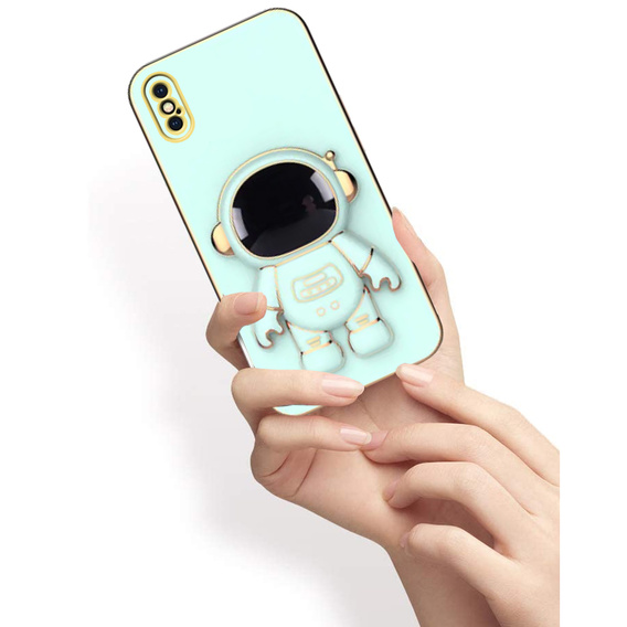 Telefontok a iPhone X / XS, Astronaut, menta