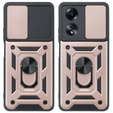 Telefontok a Oppo A58 4G, CamShield Slide, rózsaszín rose gold
