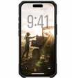 Urban Armor Gear Telefontok a iPhone 15 Plus, Monarch Pro Kevlar MagSafe, fekete