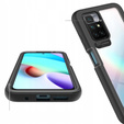 Tok Xiaomi Redmi 10 készülékhez, Shockproof, fóliával, kék