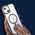 Telefontok a iPhone 14 Plus, ERBORD Hybrid MagSafe Case, fekete