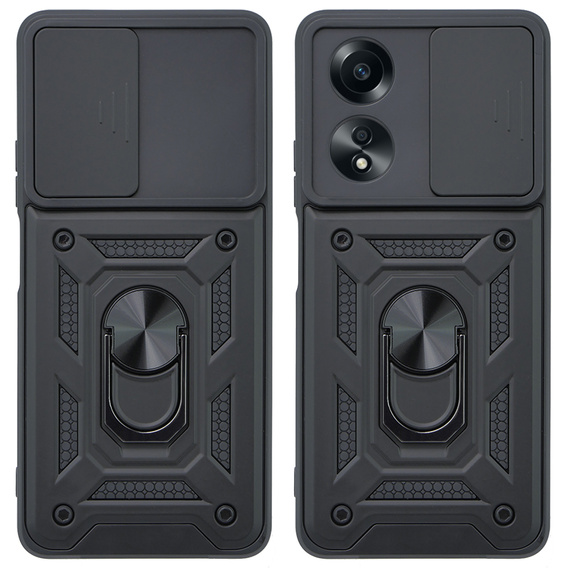 Telefontok a Oppo A58 4G, CamShield Slide, fekete