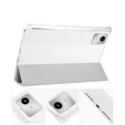 Tok Lenovo Tab M11, Smartcase Hybrid, tolltartó résszel, szürke