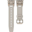 ERBORD ProTech szíj Apple Watch 1/2/3/4/4/5/6/7/8/9/SE/Ultra/Ultra 2 42/44/45/49MM, fehér öv