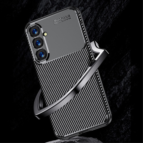 Telefontok a Samsung Galaxy S23 FE, Carbon Gel, fekete