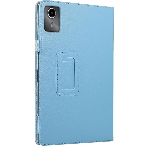 Tok Lenovo Tab M11, bi-fold, patenttal, kék