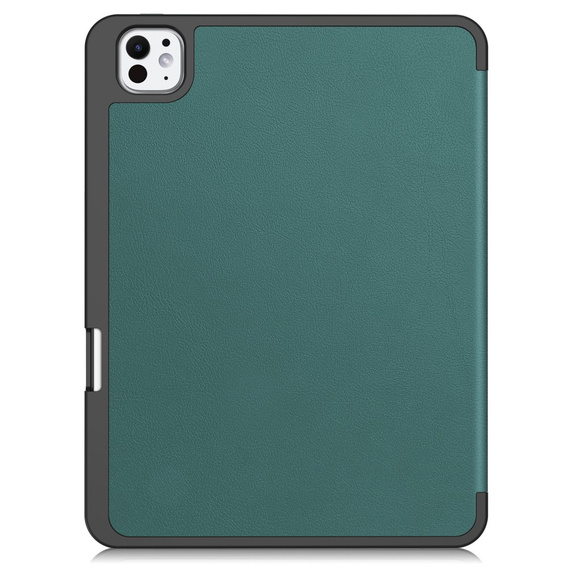 Tok iPad Pro 11" 2024 (5 gen.), Smartcase tolltartóval, zöld