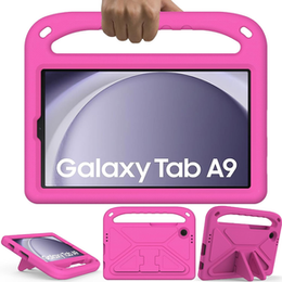 Gyermek tok Samsung Galaxy Tab A9, Gyermek tok fogantyúval, kék