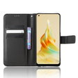 Pattintható tok a Oppo Reno8 T 4G, Wallet Smart Magnet, fekete