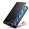 CASEME flip tok Samsung Galaxy S9+ Plus, Waxy Textured, kávé
