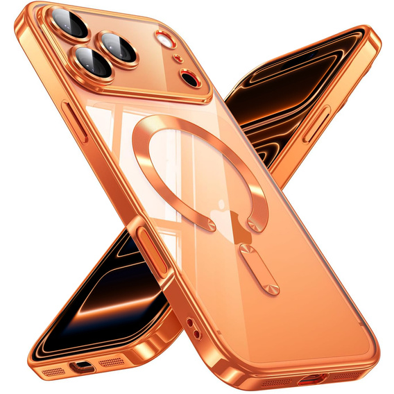 Mágneses tok lencsevédelemmel iPhone 17 Pro Max készülékhez