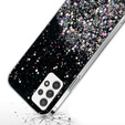 Telefontok a Samsung Galaxy A52 / A52s, Glittery, fekete