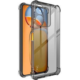 IMAK Telefontok a Xiaomi Redmi 13C / Poco C65, Dropproof, átlátszó / fekete