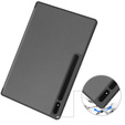 Tok Samsung Galaxy Tab S10 Ultra, Smartcase tolltartóval, szürke