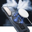 Tok Samsung Galaxy S24 FE, Military MagSafe with camera protection, kék
