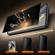 Tok Samsung Galaxy S25 Ultra, Tongate MECH sorozatú klipsz, fekete