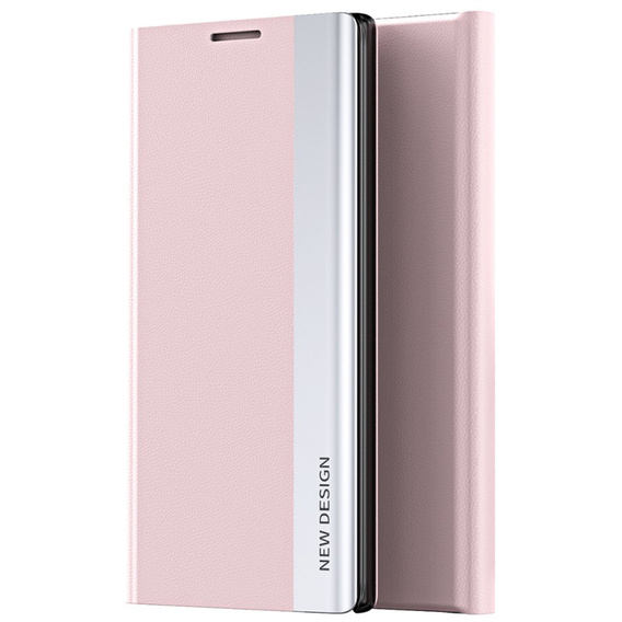 Pattintható tok a Xiaomi Redmi Note 9S/9 Pro/9 Pro Max, Side Magnetic, rózsaszín rose gold