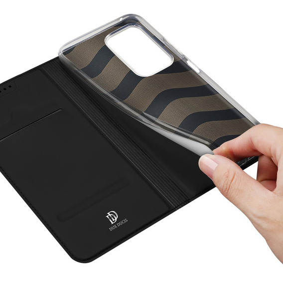 Dux Ducis Telefontok a Honor 200 Lite, Skinpro, fekete