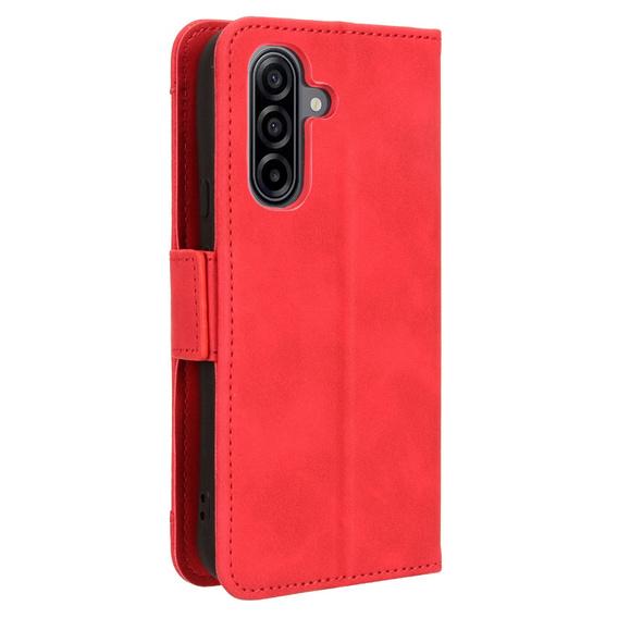 Flap tok Oppo Reno 14F, kártya slot, pénztárca, fekete