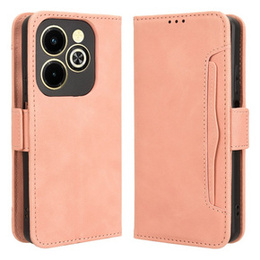 Pattintható tok a Infinix Hot 40i, Card Slot, rózsaszín
