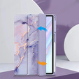 Tok Apple iPad Air 11" 6 gen. 2024, Smartcase Hybrid, tolltartó résszel, Marble lila